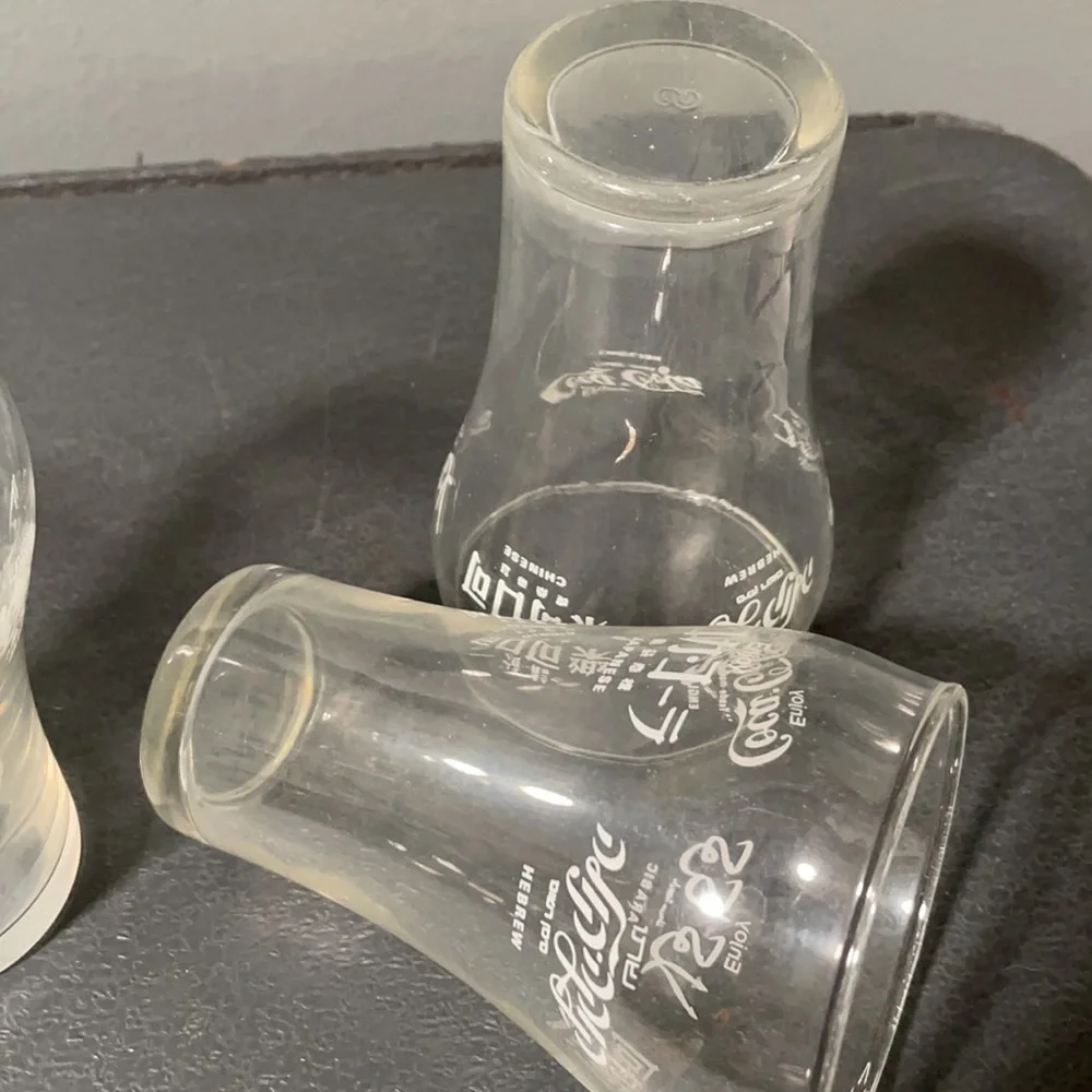 Coca Cola set four